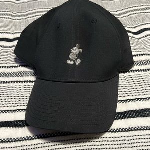 Black embroidered Mickey Nike legacy dri-fit hat